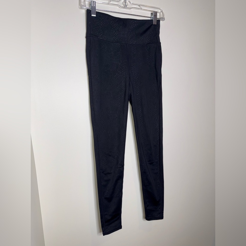 Athleta High Rise Serpent Snake Print Black Chaturanga Leggings Size XS - Picture 5 of 9